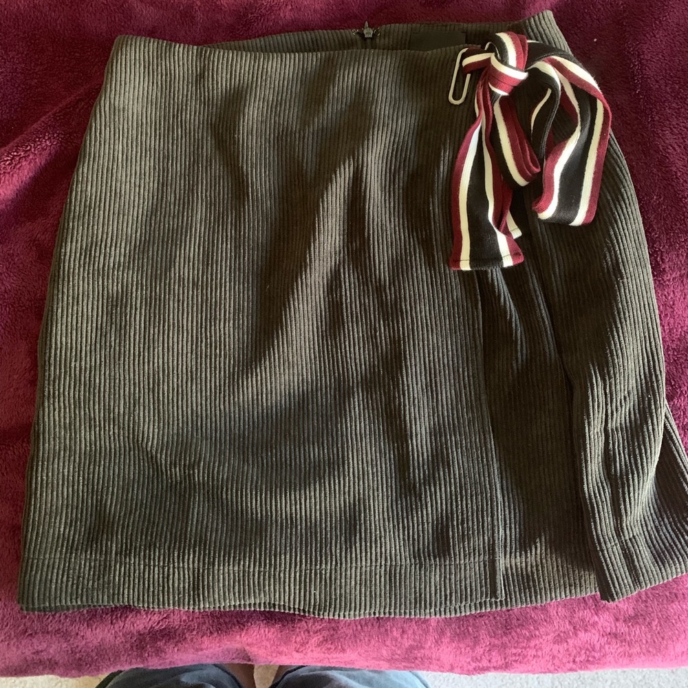 Corduroy skirt